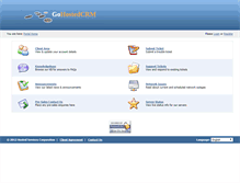 Tablet Screenshot of my.gohostedcrm.com